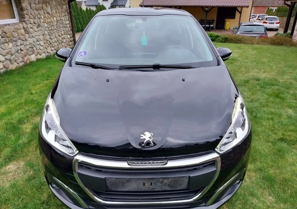 Peugeot 208 cena 24900 przebieg: 109411, rok produkcji 2017 z Czarnków małe 704